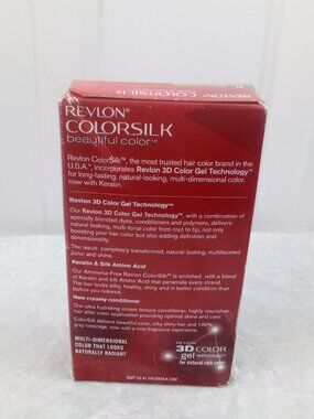 Revlon Colorsilk Permanent Hair Dye 57 Lightest Golden Brown Ammonia-Free